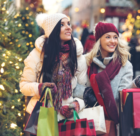 <strong>Christmas shopping in <br>Cheltenham or Winchester</strong>