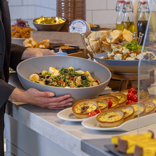 <p>FRENCH & GREEK LUNCH MENUS</p>