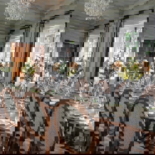 <p>DINING IN THE MANOR HOUSE</p>